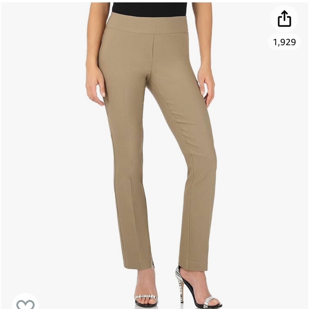 Rekucci women’s dress slacks and oatmeal. Size 10. Gently worn.